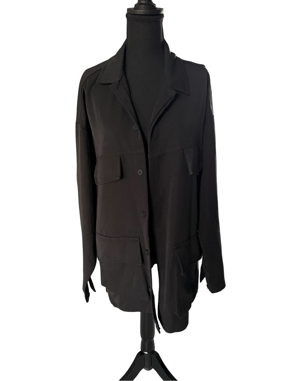 Maison DION Atelier Noir utility jacket shirt